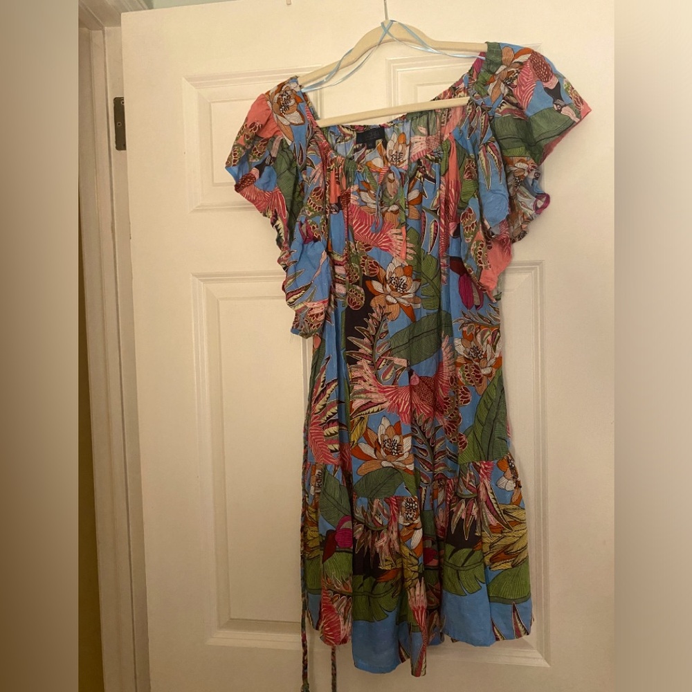 Rachel by Rachel Roy Tropical print Mini dress XS NEVER WORN SO cute!